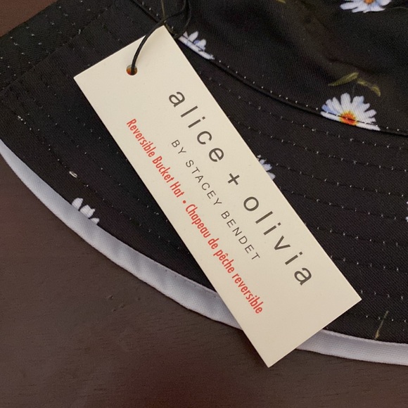 Alice + Olivia reversible bucket hat NWT - Picture 2 of 4
